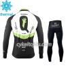 Cykeltrøje Langærmet + Cykelbukser 2017 Dimension Data Børn N001 Vinter Thermal Fleece